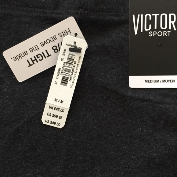 NWT Victoria’s Secret SportLeggings 7/8 Length Size M - Picture 8 of 9